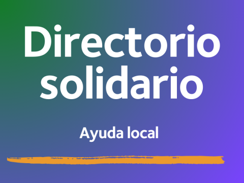 DANA Emergencias:  DIRECTORIO SOLIDARIO