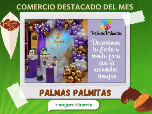 Palmas Palmitas Celebracion de Eventos